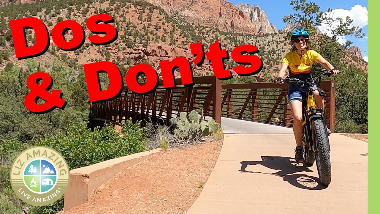 What NOT to do when biking in National Parks