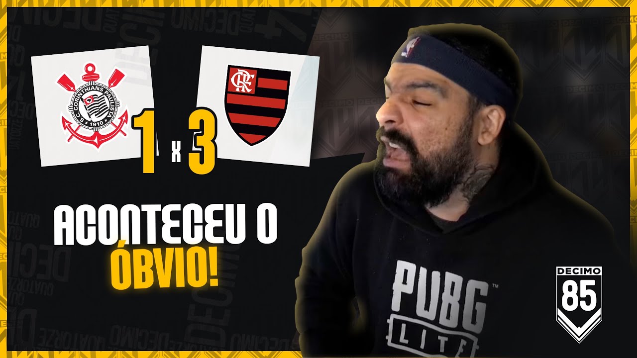 KKKKKKKKKKK O NÁVIO ESTA AFUNDANDO, QUE BAILE!! - CORINTHIANS 1X3 FLAMENGO