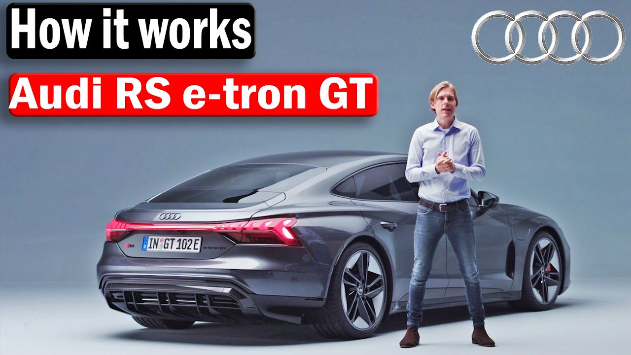 2021 Audi RS e-tron GT Electric quatro, Drivetrain, Engine, Aerodinamics & Powertrain explained