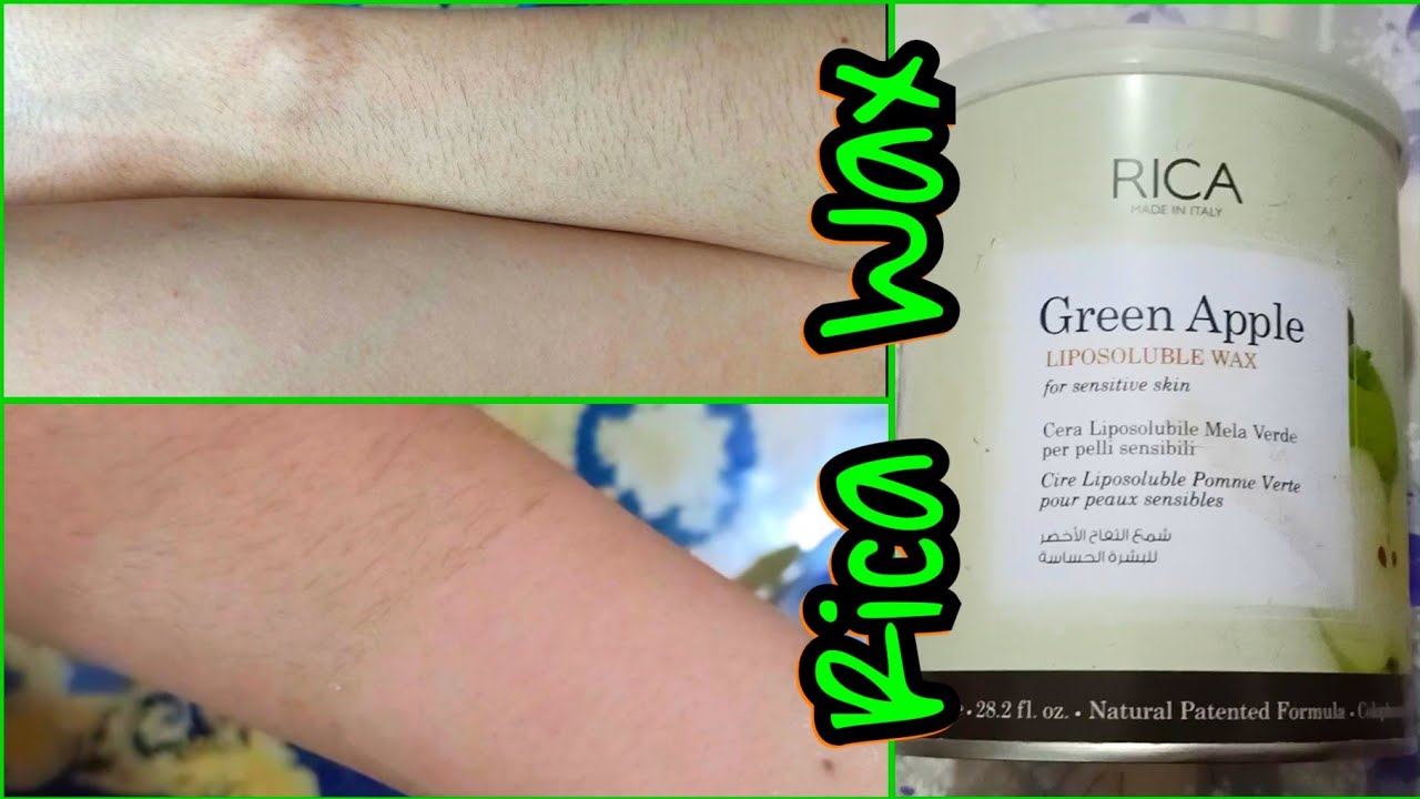 Rica Green Apple Wax Review & Tutorial || How To Use Rica Liposoluble Wax At Home || Best Wax In Pak