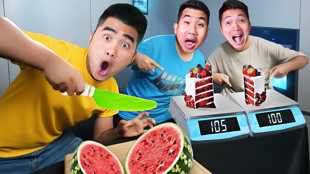 Thử Thách Cân Bằng Đồ Vật Nhận Thưởng Siêu Hấp Dẫn - Gấu Đỏ Vlogs