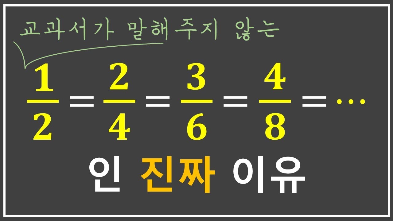 분수가 결코 쉬운 개념이 아닌 이유 | 분수를 가르치시는 학부모 및 선생님들이 꼭 한번 보셔야 할 영상