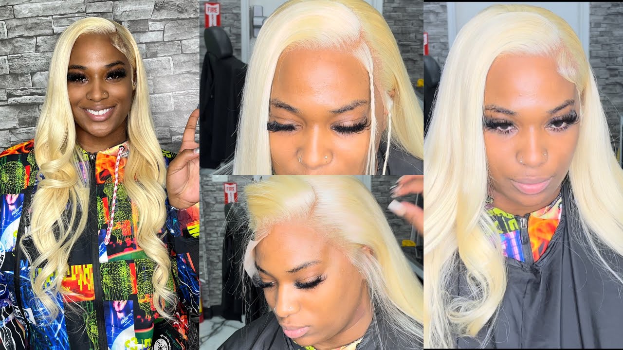 SUPER MELTED 🔥😍| 613 BLONDE WIG Install with Baby Hairs😍| Ashimary Hair🤍
