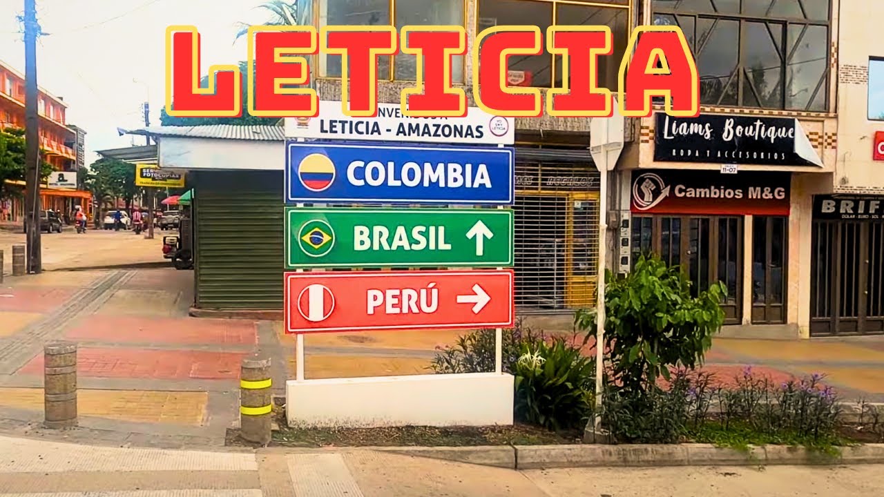 Is Leticia in Colombia? a Tri-border town like no other #colombia  #brazil #peru