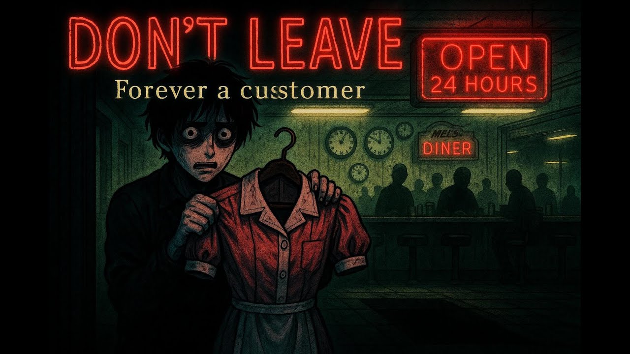 Liminal Space Diner: Unexplained Nightmare | Anime Horror Narration