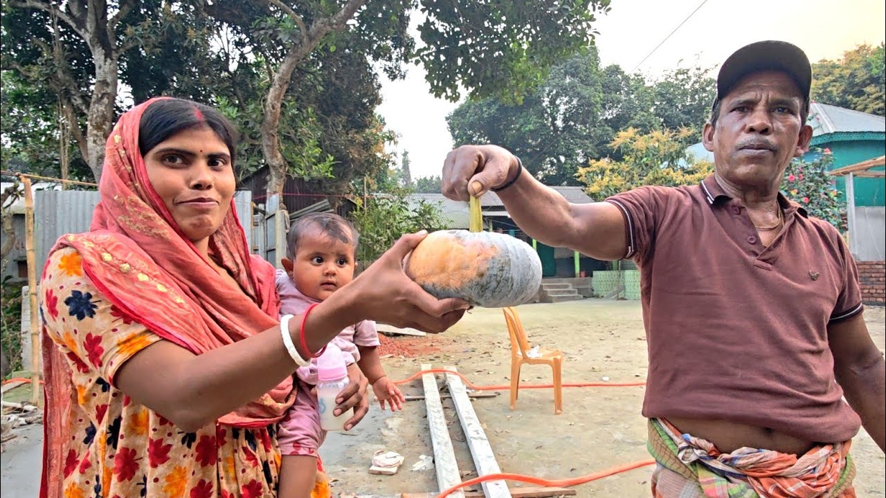 মায়া কেন এত মিষ্টি লাউ পছন্দ করে, village vloger Bangladeshi 