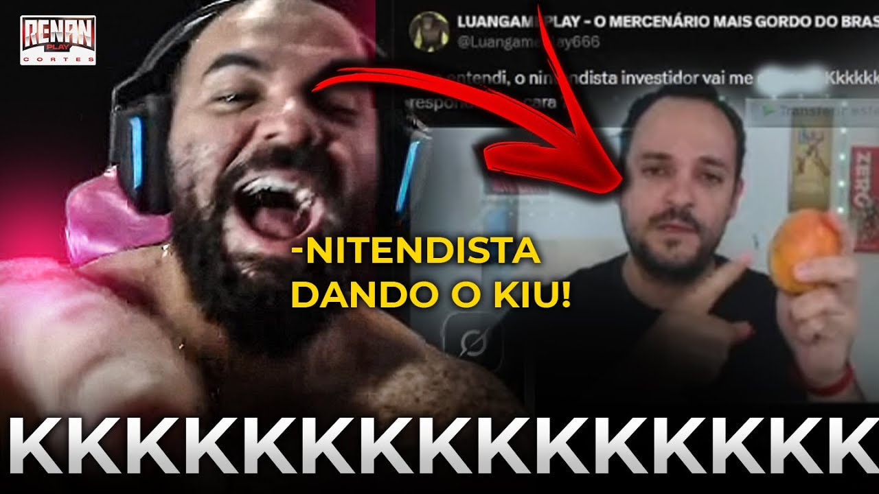 OLHA O Q O NINTENDISTA MANDOU PRO LUAN MAN&Eacute; KKKKKK