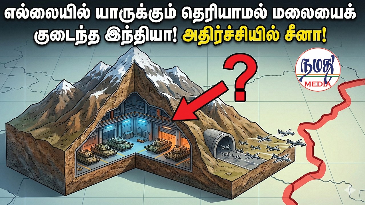 😱எல்லையில் யாருக்கும் தெரியாமல் மலையைக் குடைந்த இந்தியா! அதிர்ச்சியில் சீனா! | Indian Defence news