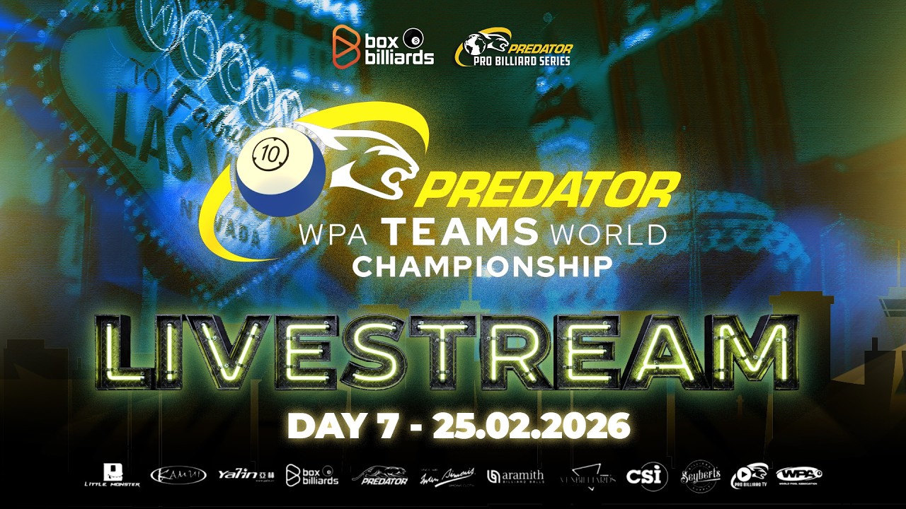 Trực Tiếp 1 | Team South Korea vs Team USA - A | Predator WPA Teams 10-Ball World Championship