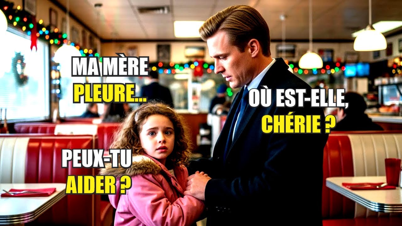 LA NUIT DE NOËL LA FILLE D’UNE MÈRE DÉMUNIE DIT MONSIEUR MA MÈRE PLEURE DANS LA SALLE DE BAIN