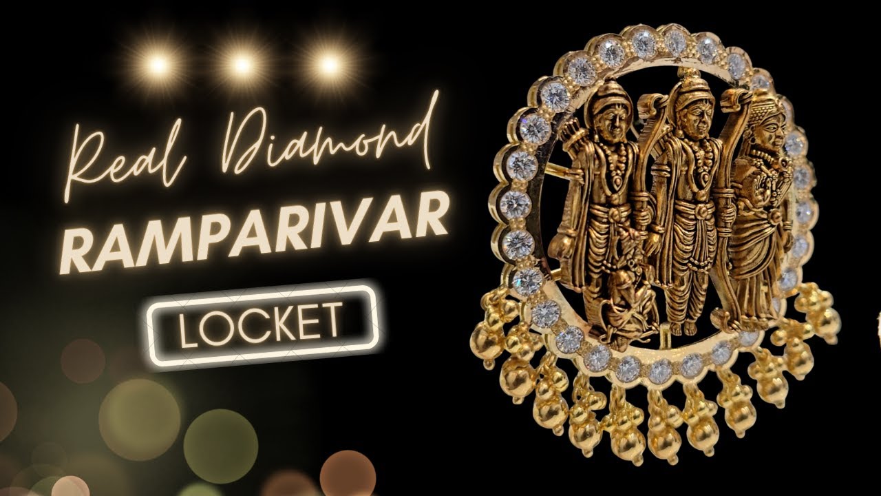 Ramparivar Diamond Locket & Kotha Work Pendant | Traditional Gold Jewellery Collection | Vasus Vibes