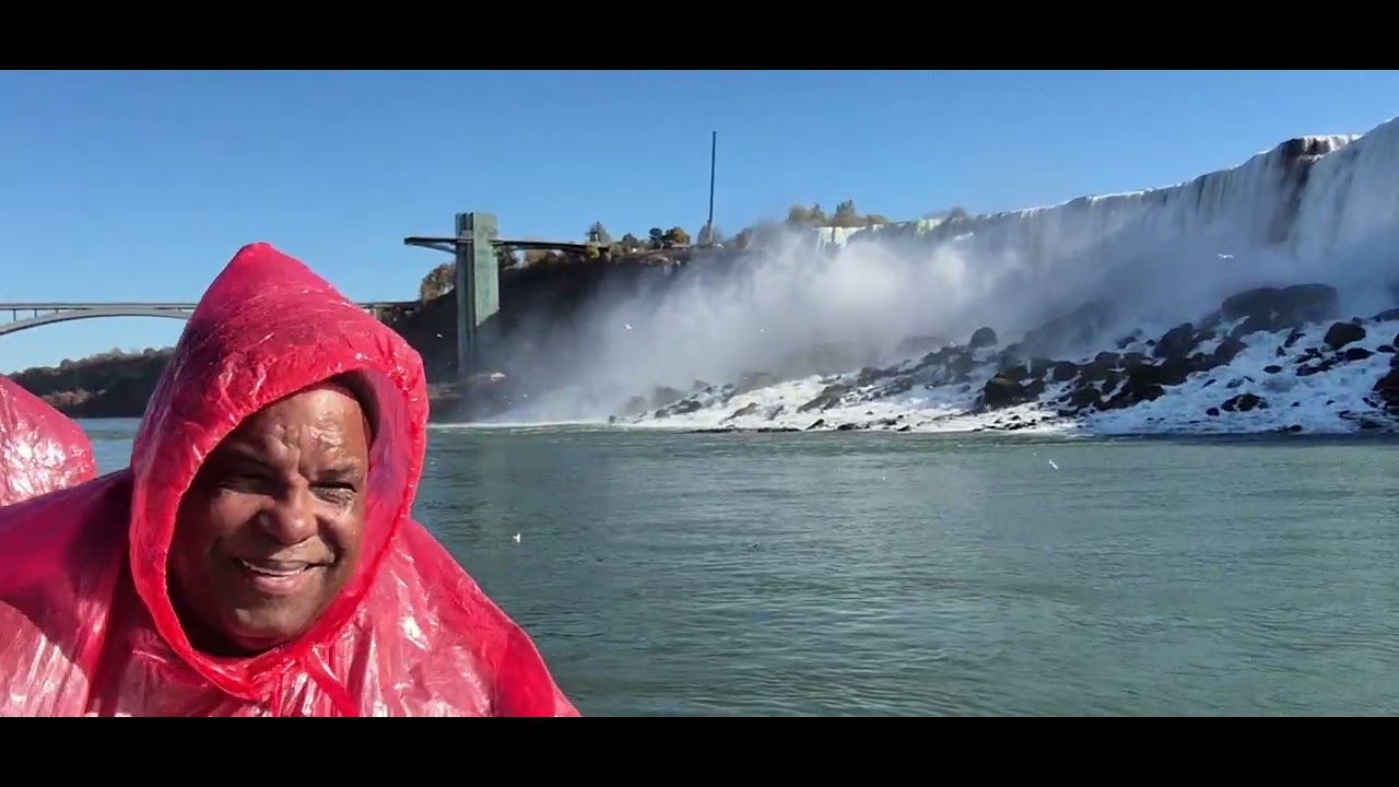 Approachting the water of Niagara Falls