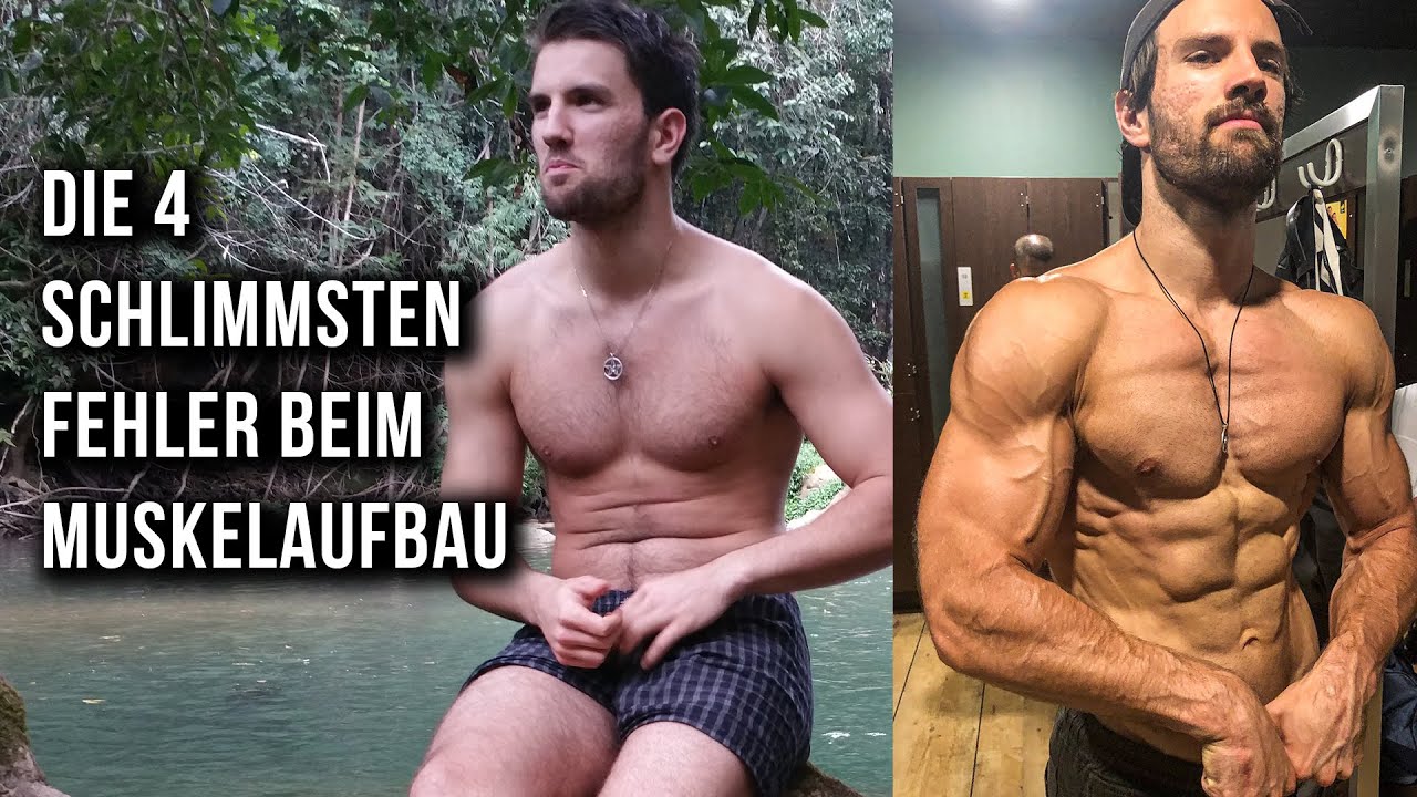 Die 4 SCHLIMMSTEN Fehler beim Muskelaufbau