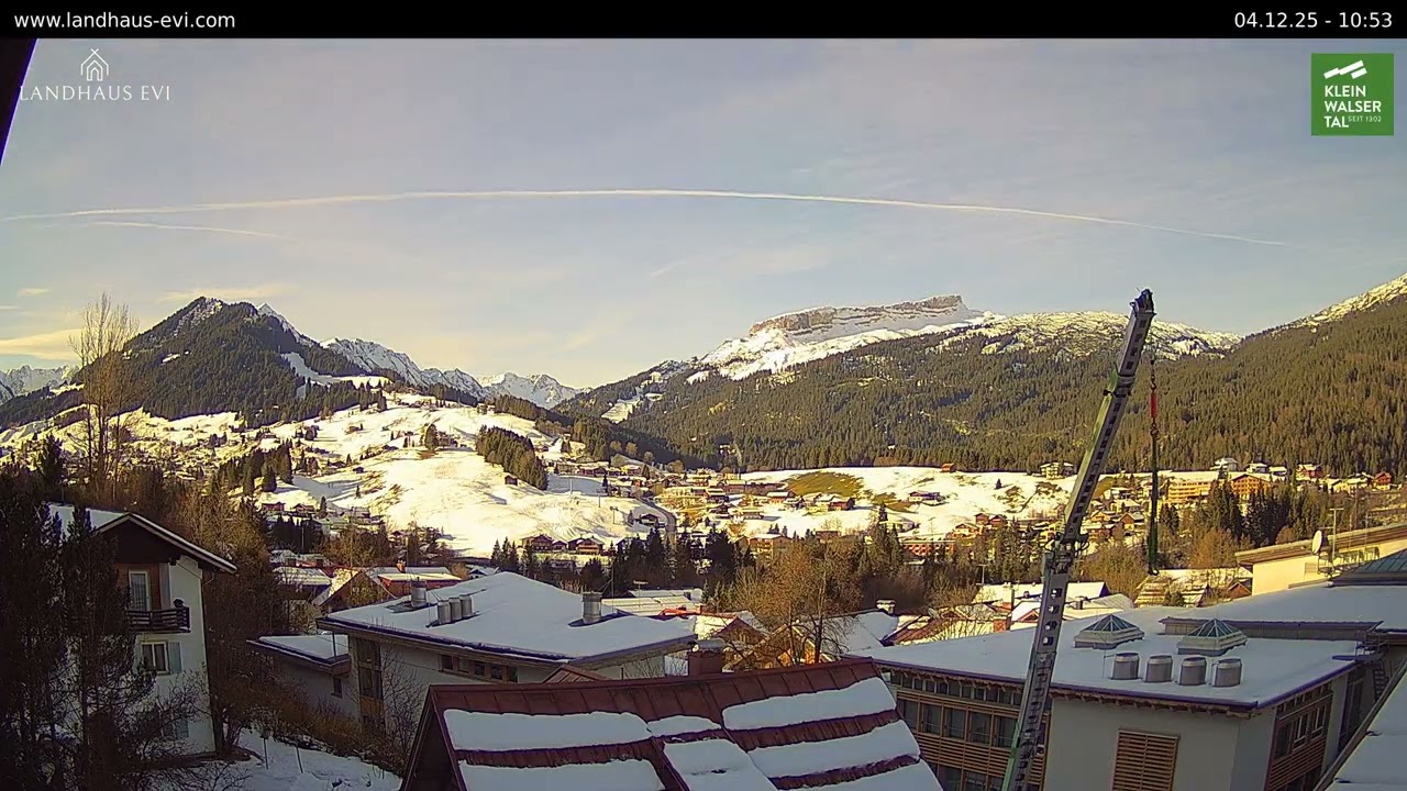 04.12.25 - Blick auf den Ifen - Landhaus Evi, Riezlern/Kleinwalsertal