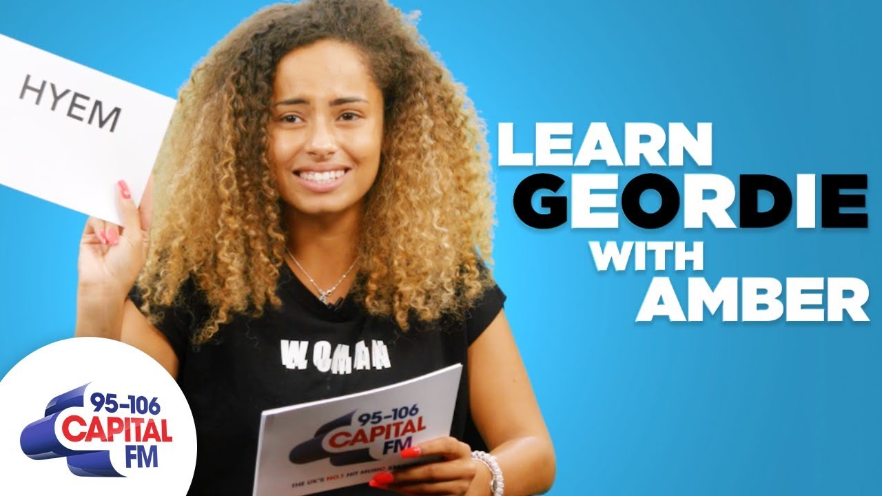Love Island's Amber Gill Teaches You Geordie Slang 🖤 | Capital