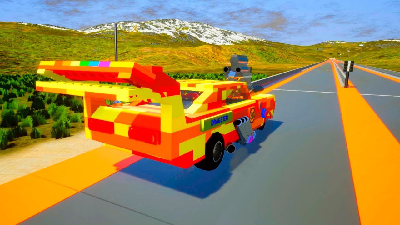 Lego High Speed Crashes #6 | Brick Rigs