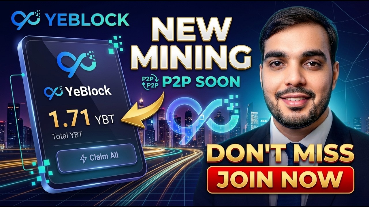 YeBlock New Mining Platform P2P Soon