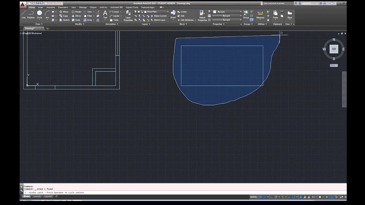 2D Floor Plane Creation