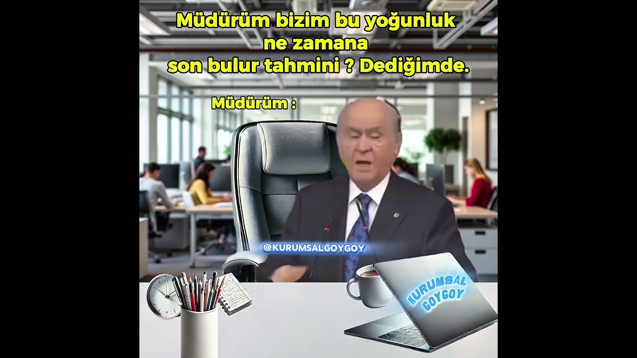 Devlet Bah&ccedil;eli - O zaman geldiğinde ! #kurumsal #mizah #ofis #kesfet #devletbah&ccedil;eli