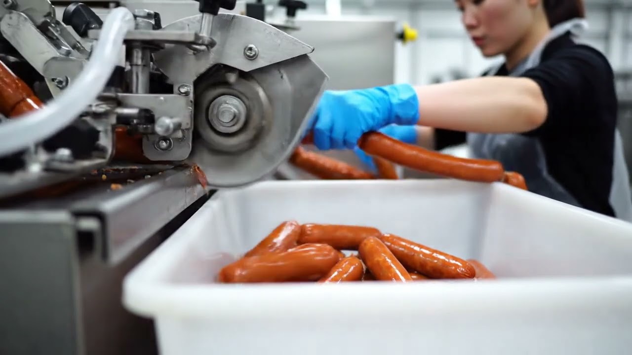 Pig Farming and Meat Processing Technology Behind Modern Sausage Production Explained