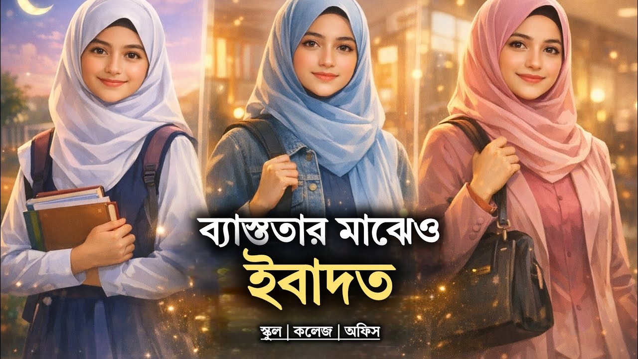 |স্কুল, কলেজ, অফিসের মাঝে নিজের ইবাদত সঠিক রাখবেন কীভাবে|umme rumana|