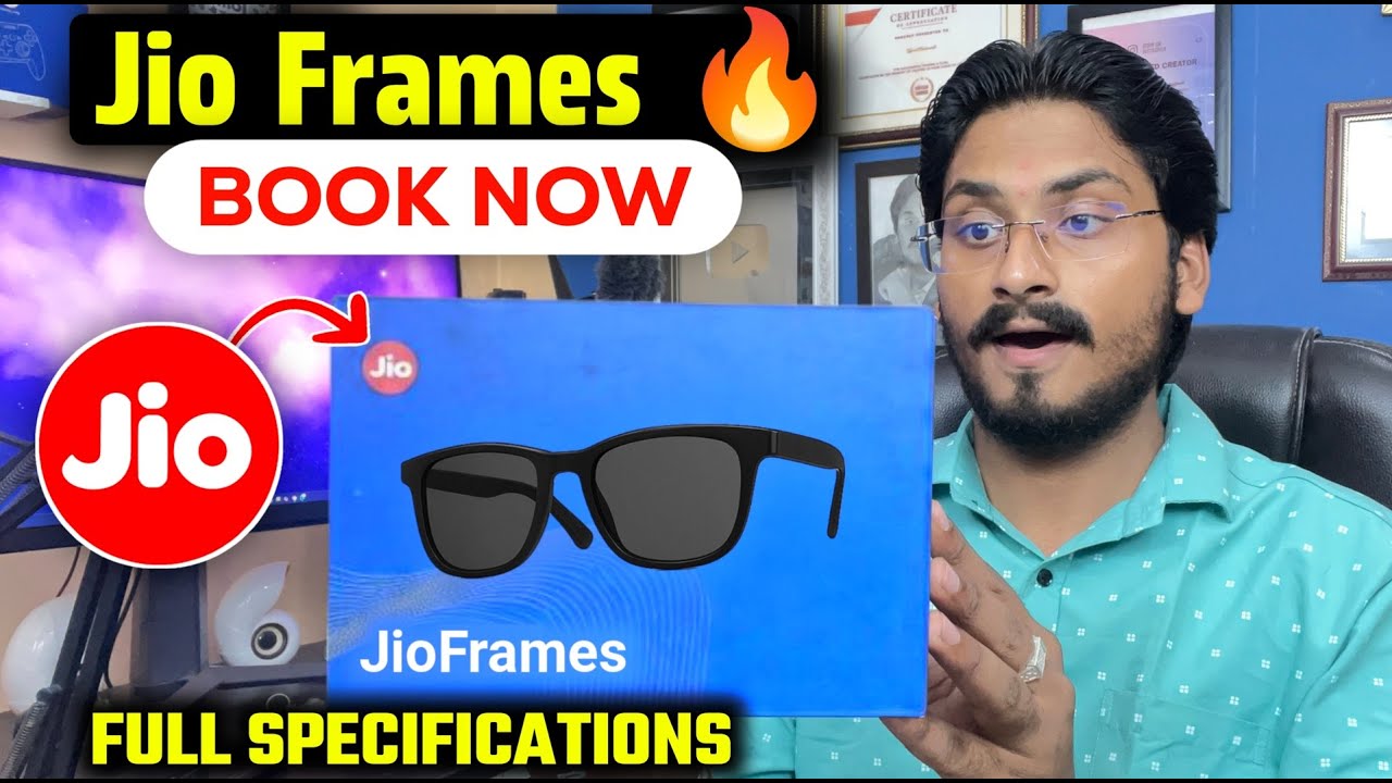 Jio Frames Ai Smart Glasses Full Specifications | Book Now Live | Price & Features | Benefits