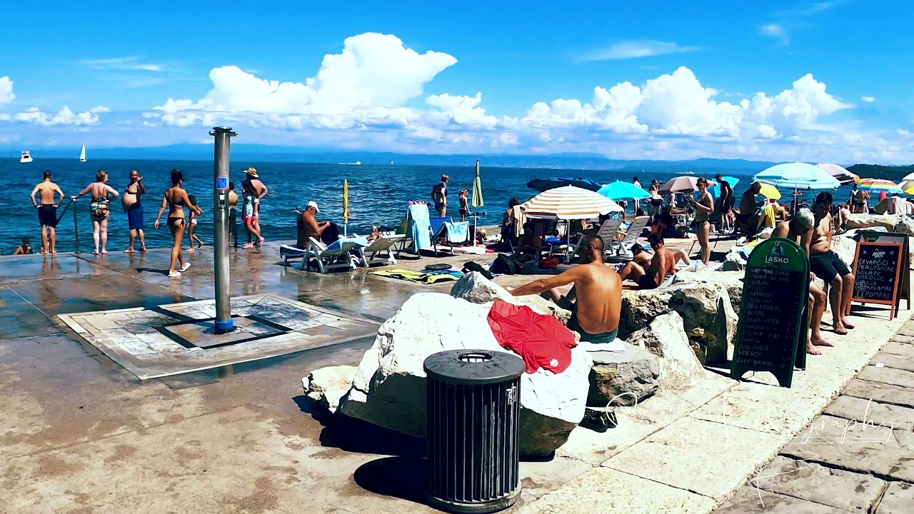 Walking in Piran Slovenia 4K