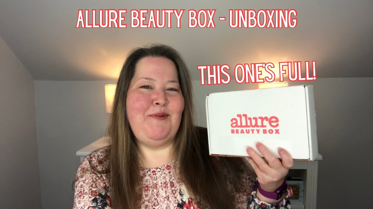 Allure Beauty Box Unboxing - this one is so full!