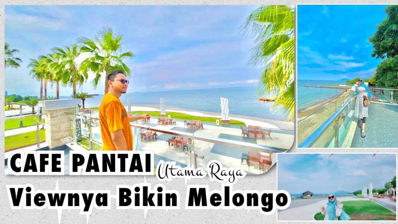 CAFE PANTAI || CAFE KEREN VIEW LAUT || BIKIN BETAH