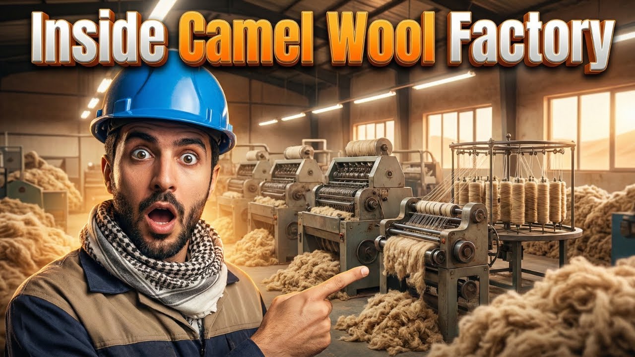 Camel Wool Manufacturing Process | From Desert Camels to Luxury Fabric