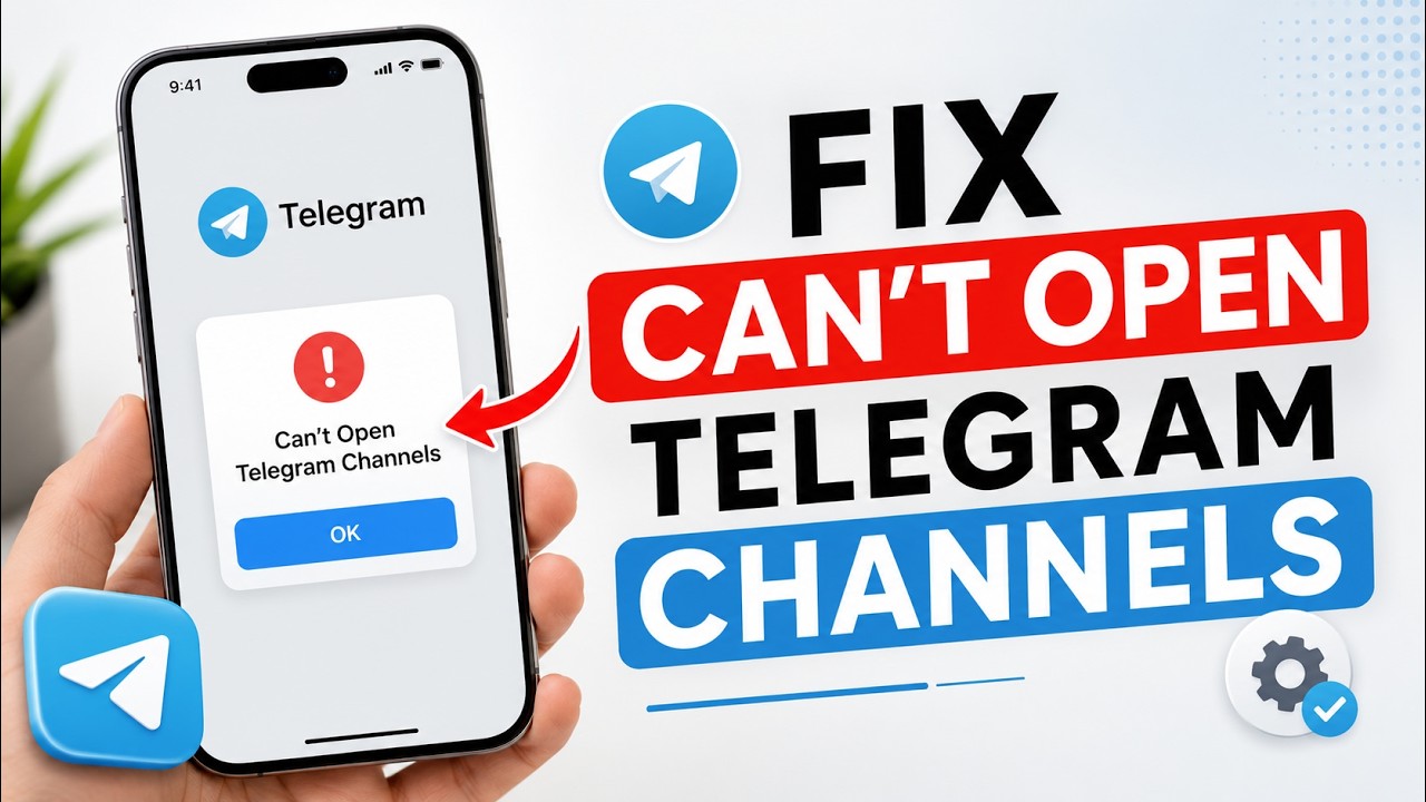 How to Fix Can't Open Telegram Channels