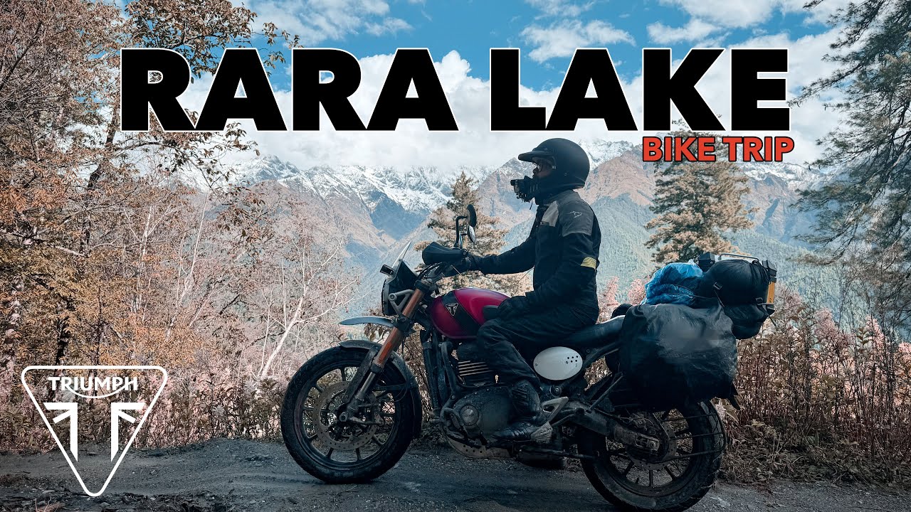 RARA Lake Trip on New Motorcycle | Triumph Scrambler 400X | Nepal