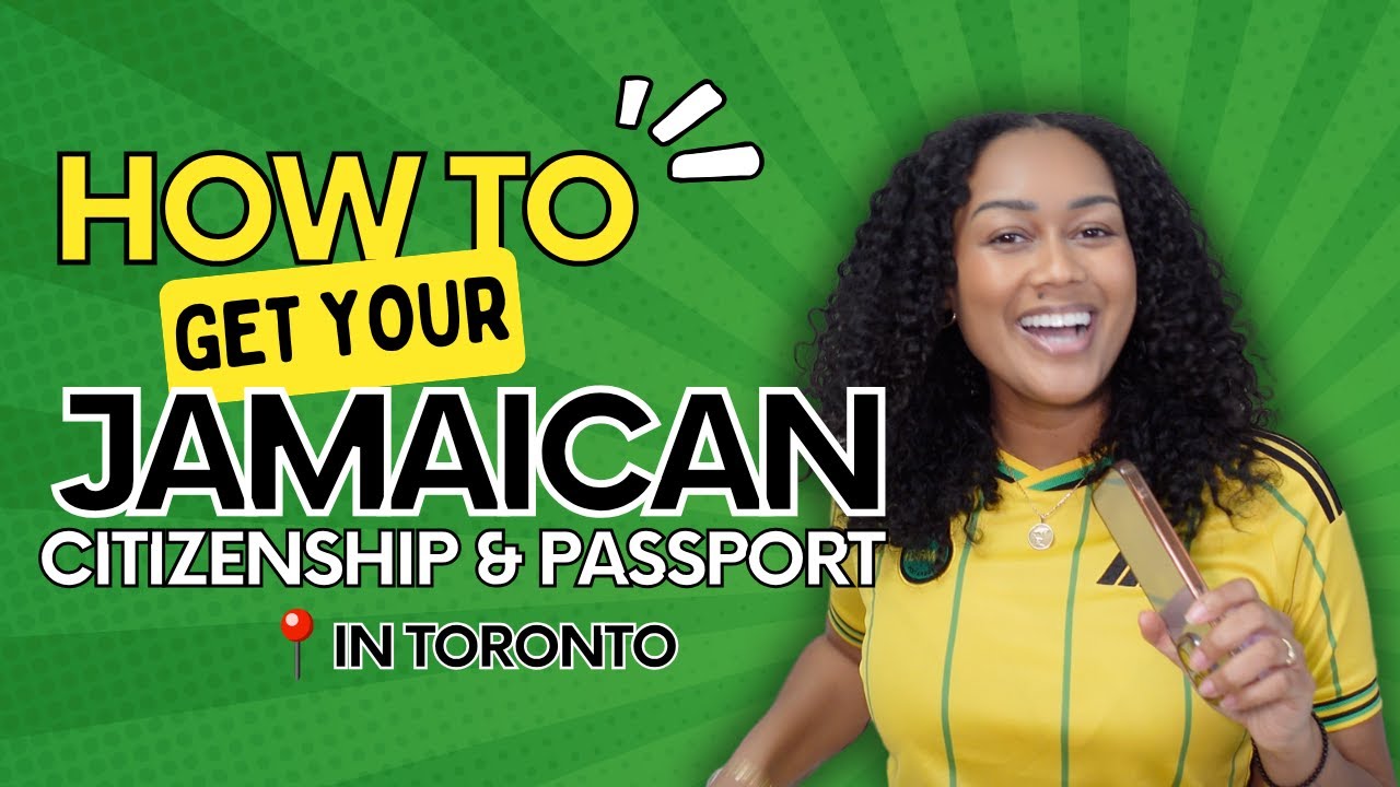 How to Get Your Jamaican Citizenship & Passport BY DESCENT in Toronto, Canada | Journey to Courtney