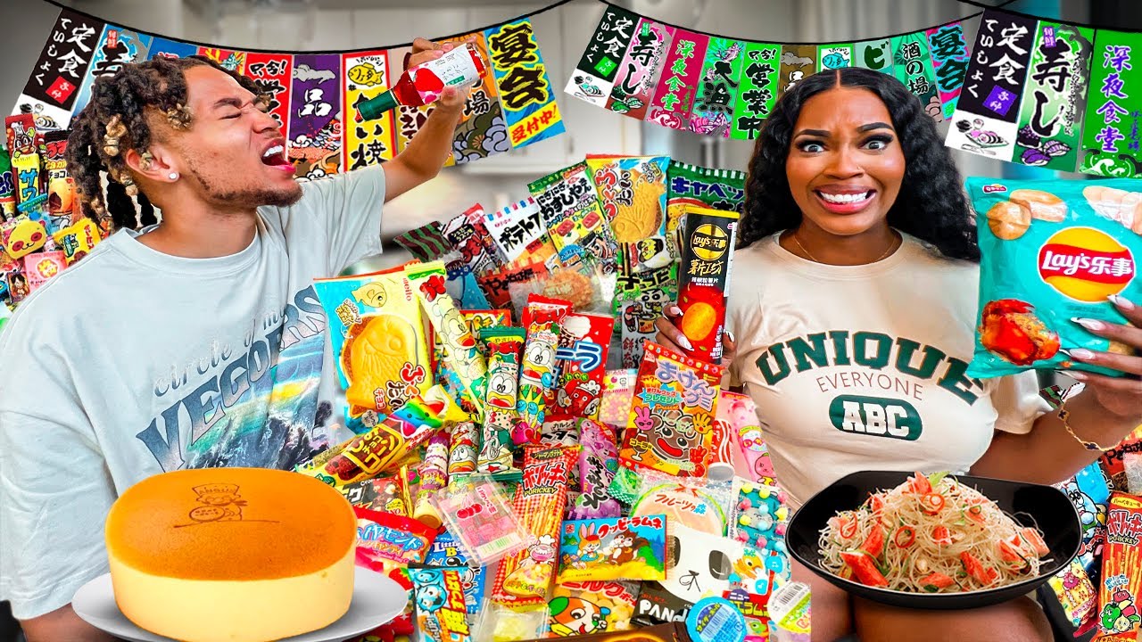 EATING ONLY JAPANESE FOODS FOR 24 HOURS!