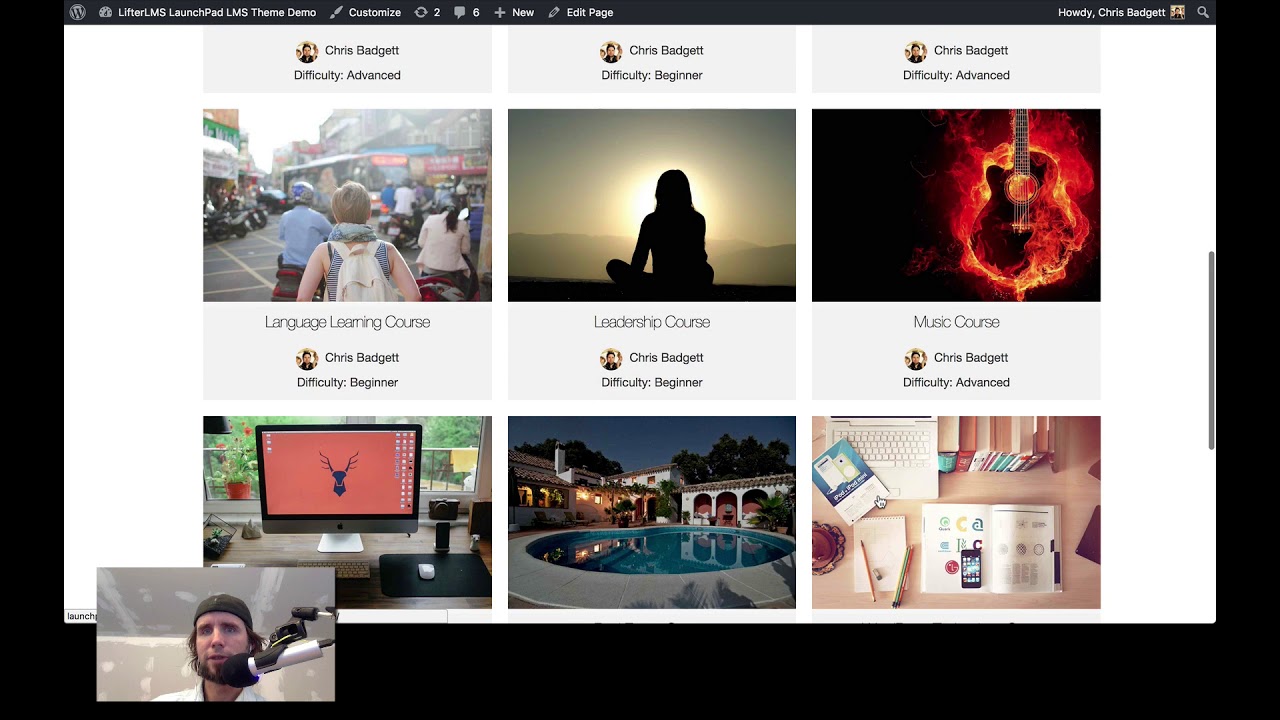How to Drive the LifterLMS LaunchPad WordPress Theme