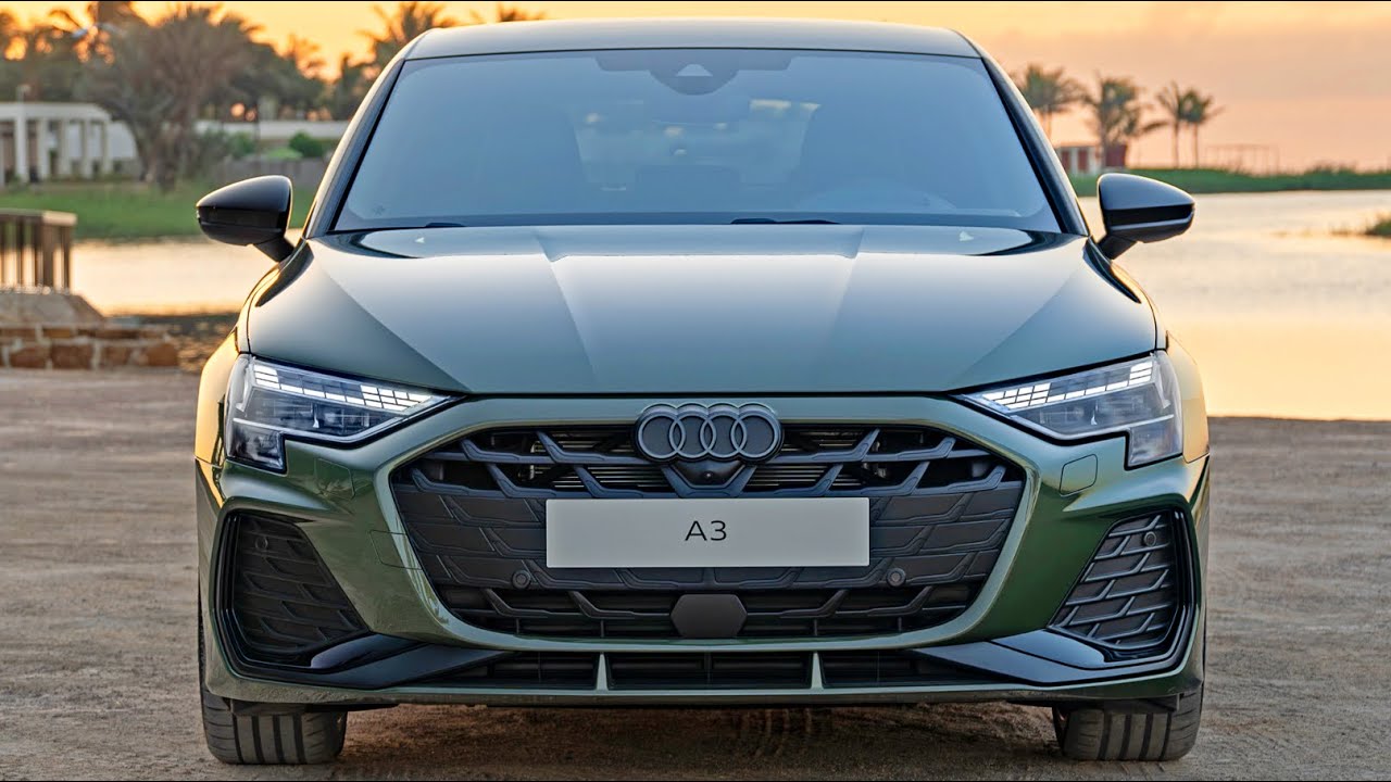 NEW Audi A3 Sportback S Line FACELIFT 2024 | Digital LED Lights, Ambient Lighting & Details