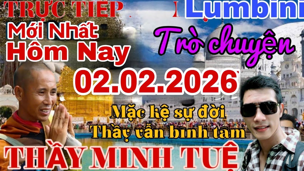 Người Truyền Lửa Thầy Minh Tuệ đang phát trực tiếp!