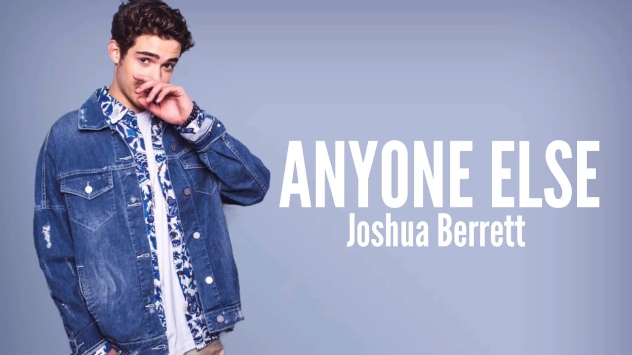 Joshua Bassett - Anyone Else (Lyric Video)