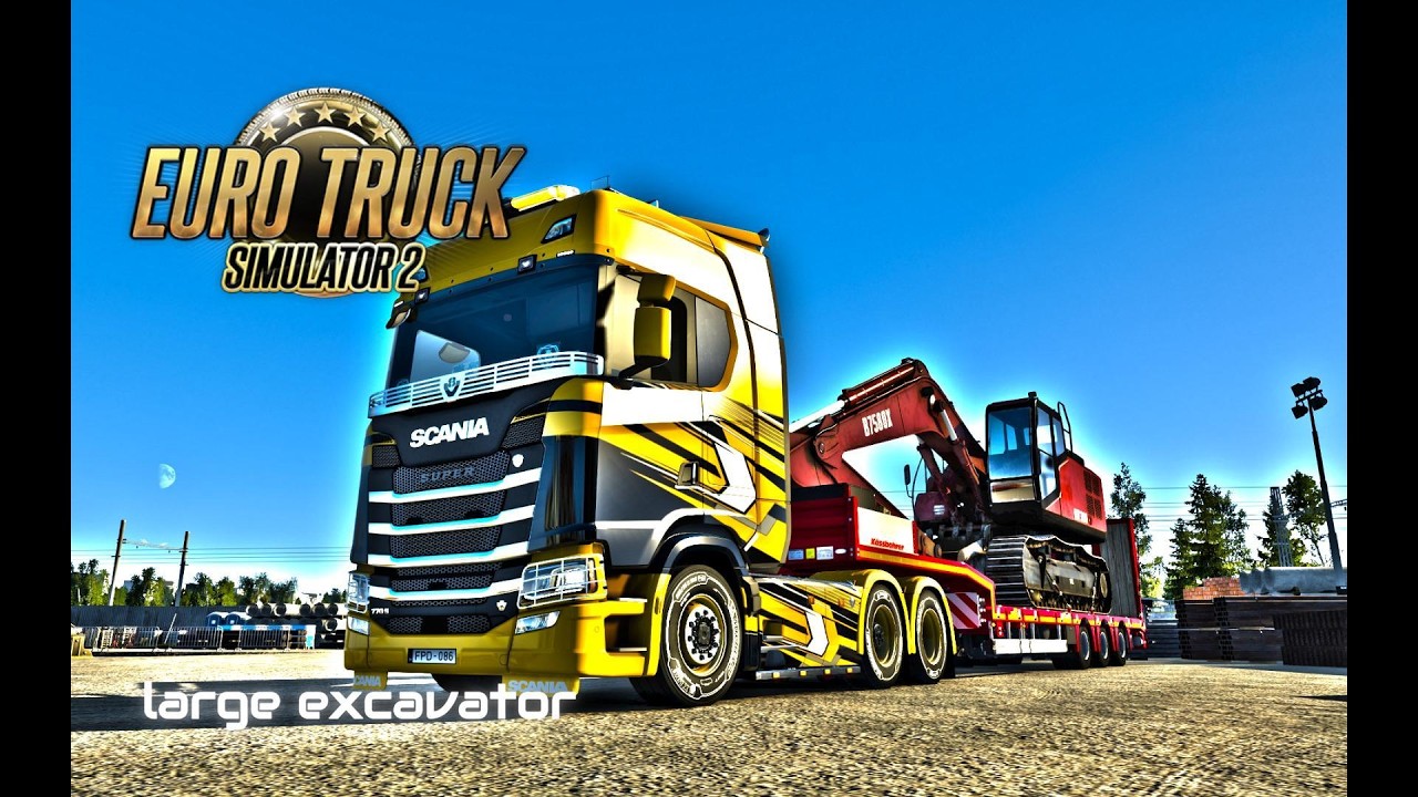 ETS2 | Excavator  | Scania S V8, 770 HP Euro 6 | Finlandia