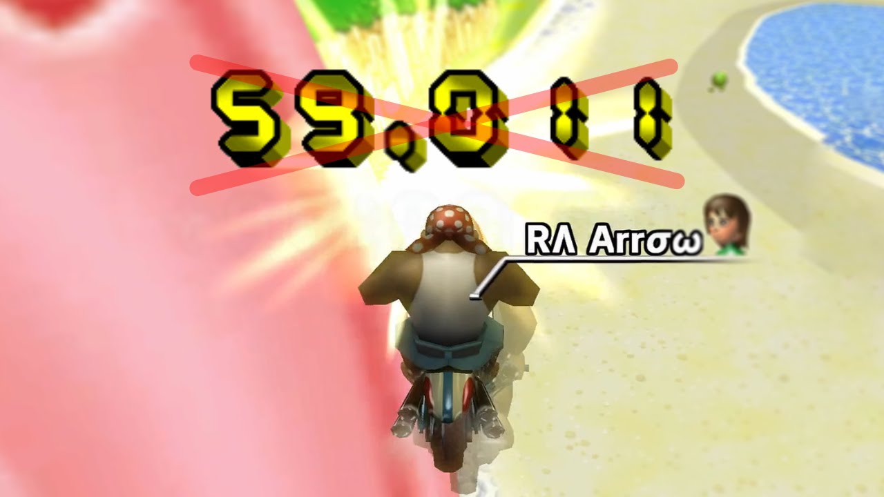 [MKW Fail] GCN Peach Beach - 59.011 - Arrow