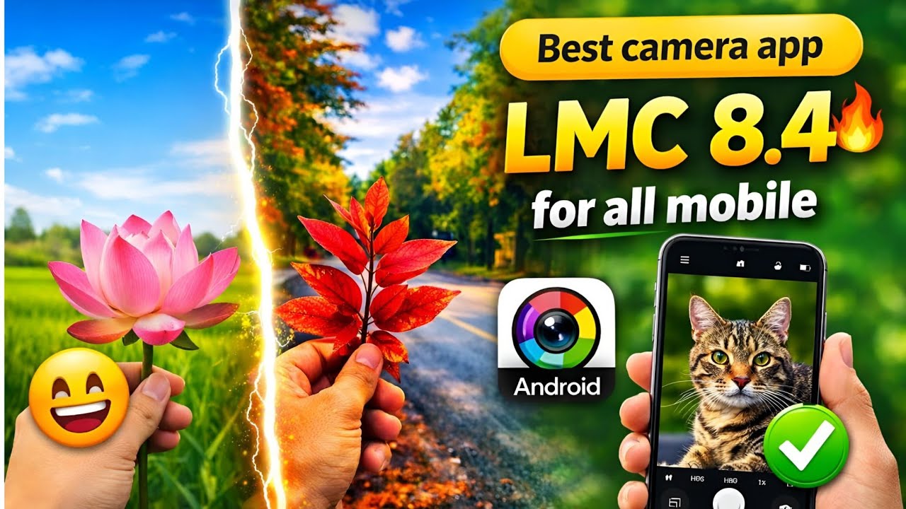 Best Camera App For Android |Google LMC8.4 & R18 with XML Config Files |