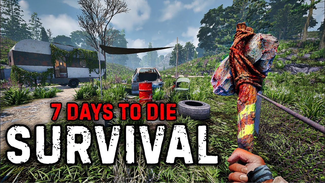 SOBREVIVI POR 7 DIAS EM DUPLA NO APOCALIPSE ZUMBI DE 7 DAYS TO DIE