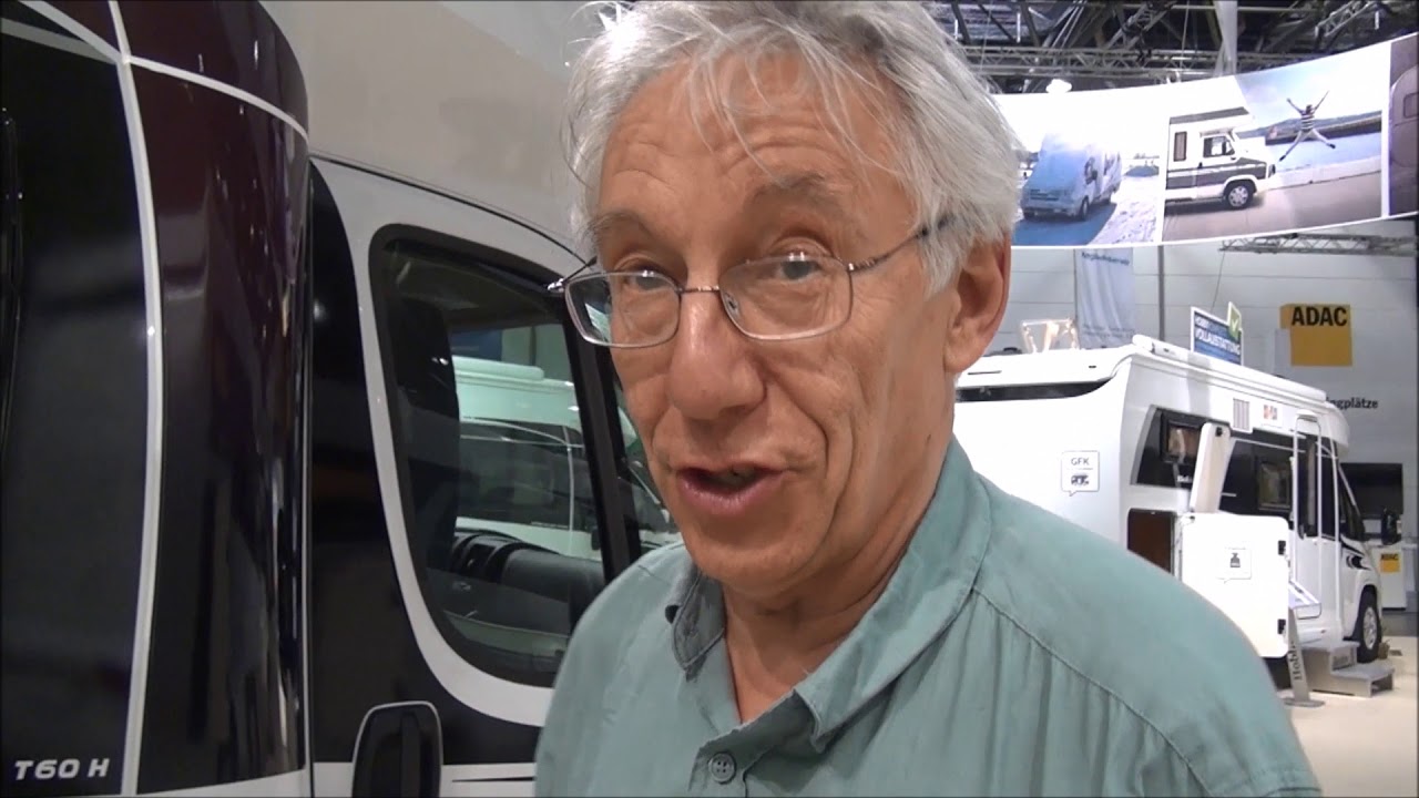 Practical and original RV layout : Hobby T60H Optima de Luxe