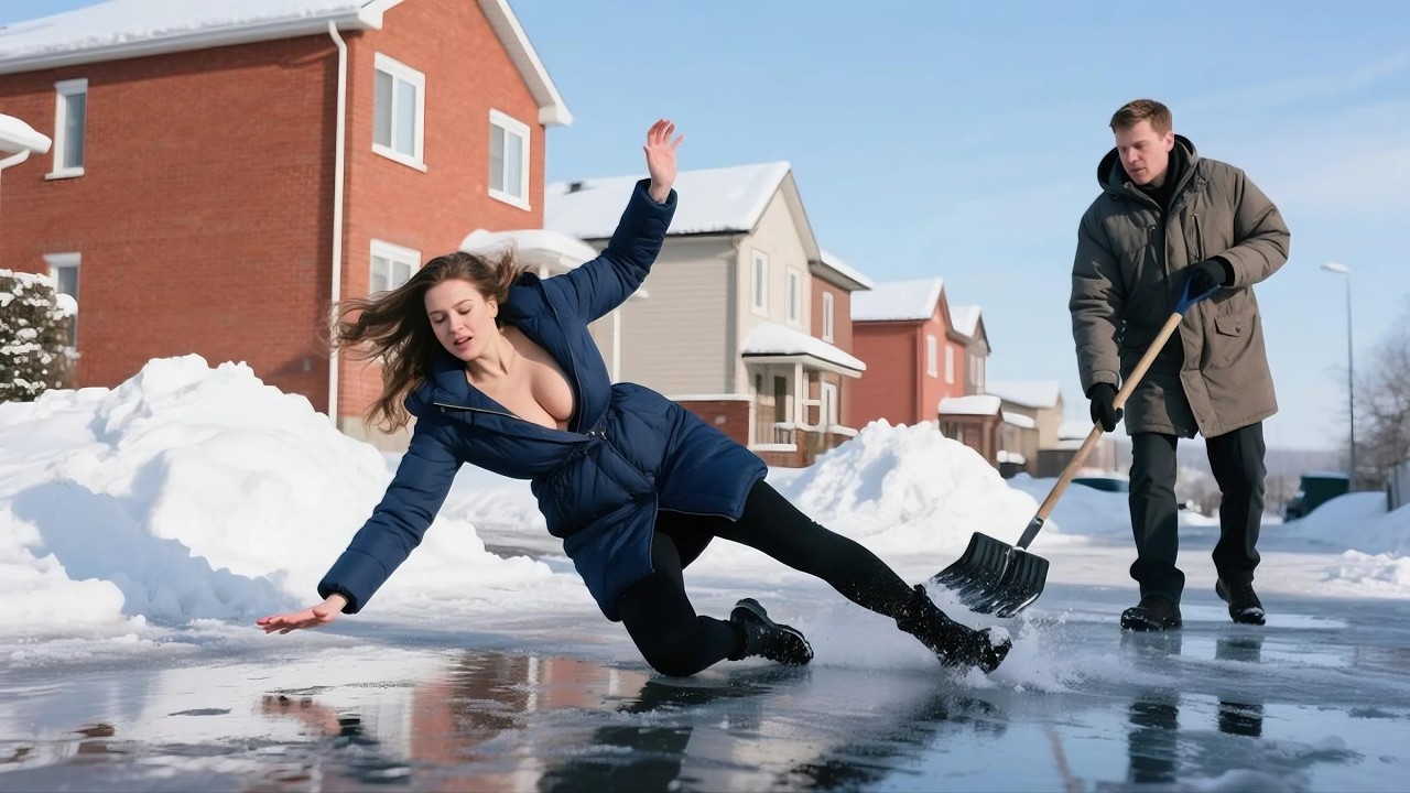 HOA Tried Fining Me For Early Shoveling, Then Slipped On Ice When I Stopped Clearing Shared Walk
