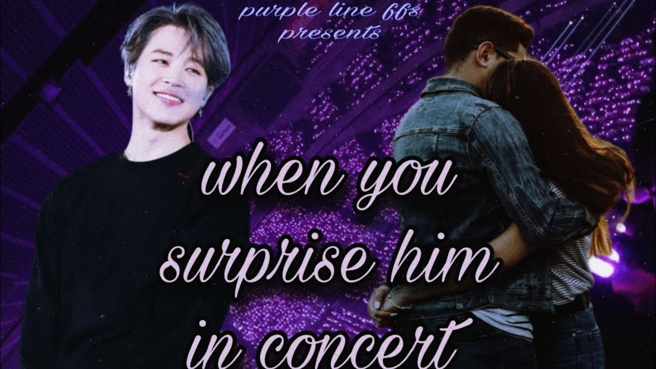 when you surprise him in his concert🤗💜| jimin oneshot | #bts #ffs #jimin