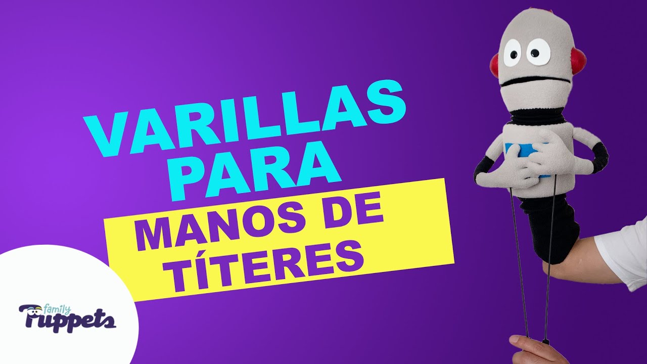 Como hacer varillas para títeres