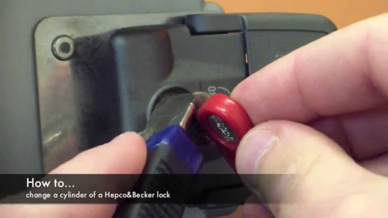 How to Replace Hepco & Becker Key Cylinder Lock