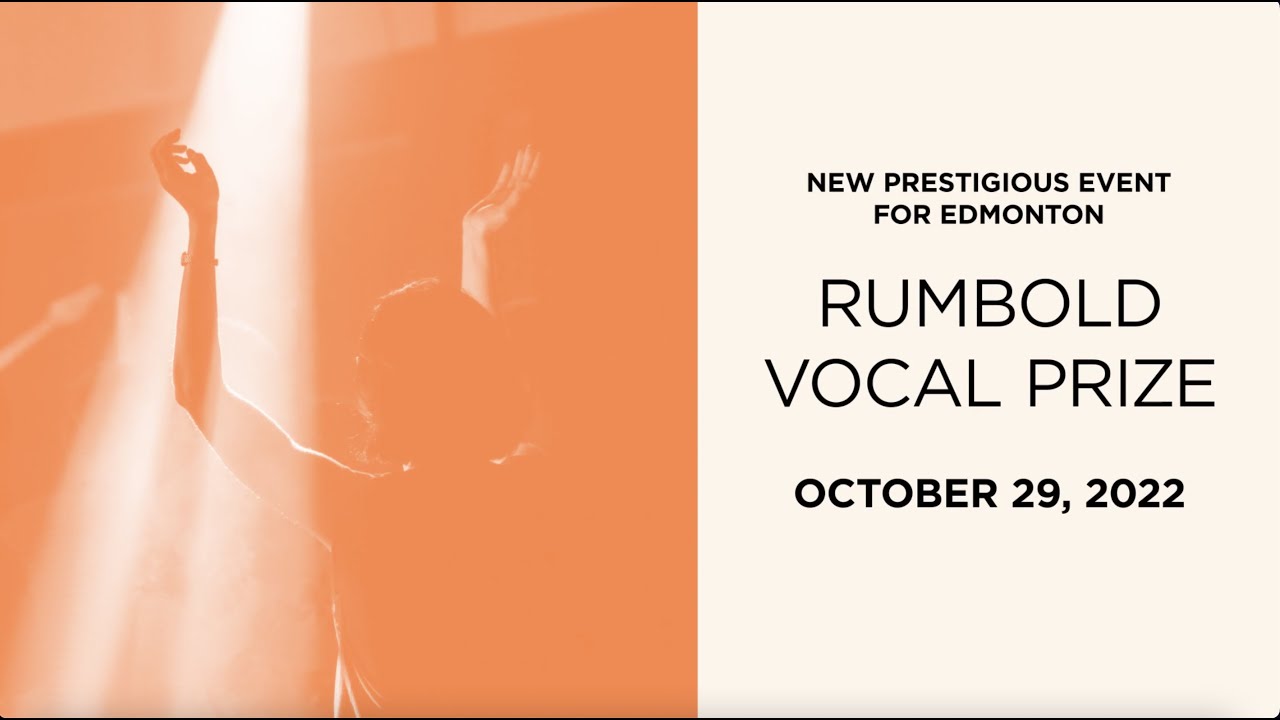The future is bright - Rumbold Vocal Prize
