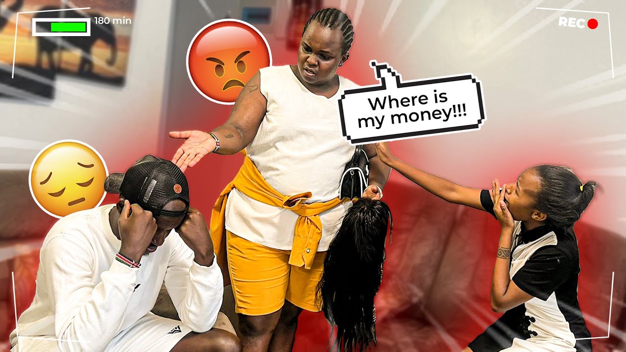 NATAKA PESA YANGU MIMI HEZRON 😡//LOAN MONEY PRANK ON MAUREEN RUIH FAMILY😂😭