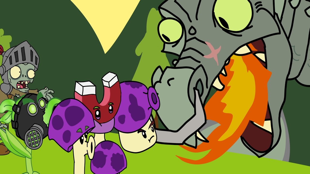 Plants vs. Zombies DARK AGES ANIMATION Full